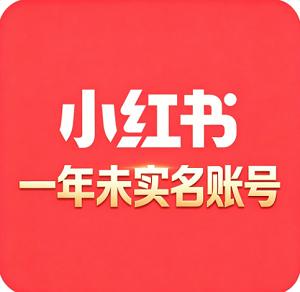 一年小红书白号购买未实名 历史空白 高权重 自带流量  无营销痕迹 抗封耐用