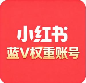 出售一年小红书蓝V企业认证号 高权重 自带商业流量 适合品牌运营 直接登录